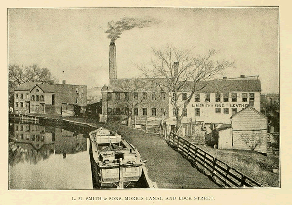 Lock Street (at the Morris Canal)
From: Newark Illustrated 1891
