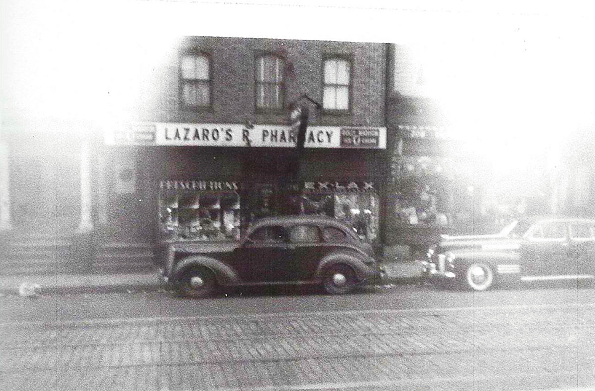 West Market Street
Lazaro's Pharmacy 1953
Photo from Jack Giordano

