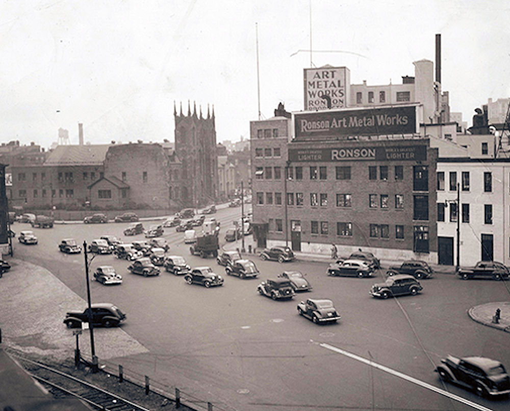 Mulberry, Front, Center & River Streets
1945
Photo from NPL
