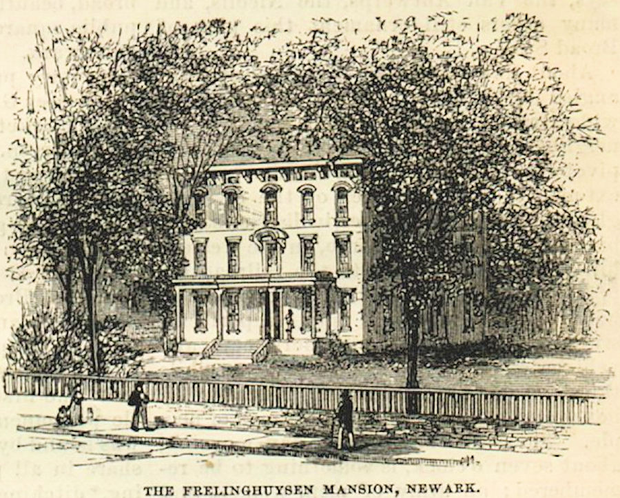18 Park Place
Frelinghuysen Mansion
Harper's New Monthly Magazine October 1876
