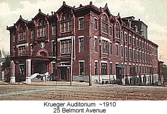 25 Belmont Avenue
Krueger Auditorium
