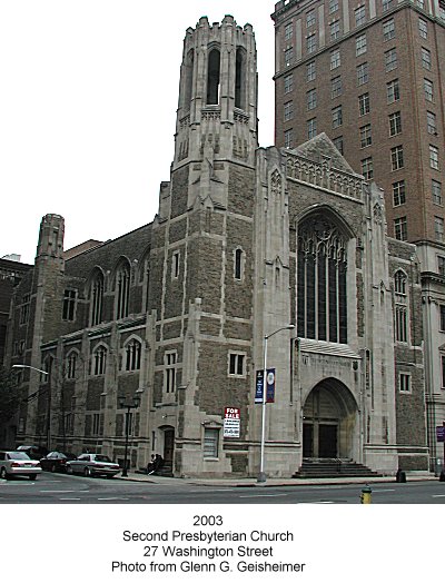 27 Washington Street
Second Presbyterian Church
