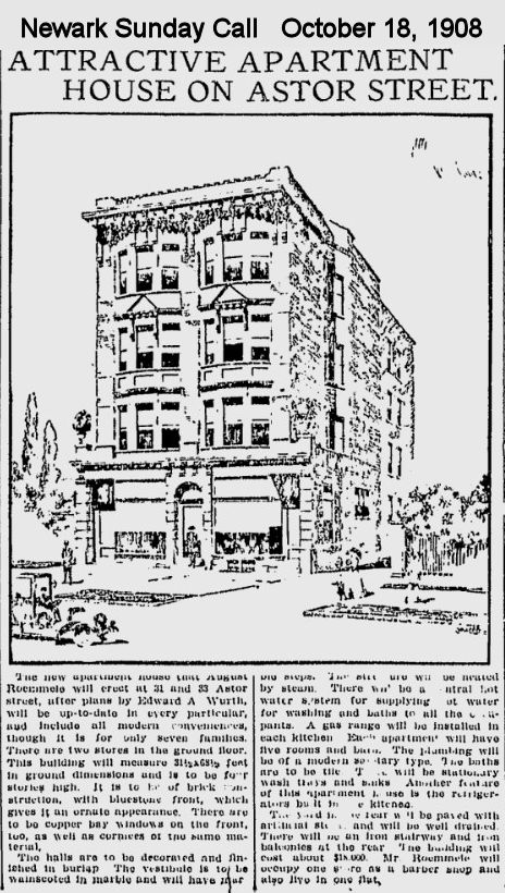31 Astor Street
1908
