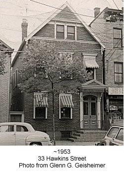 33 Hawkins Street - 1953
