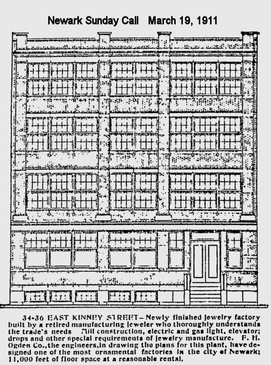 34-36 East Kinney Street
1911
