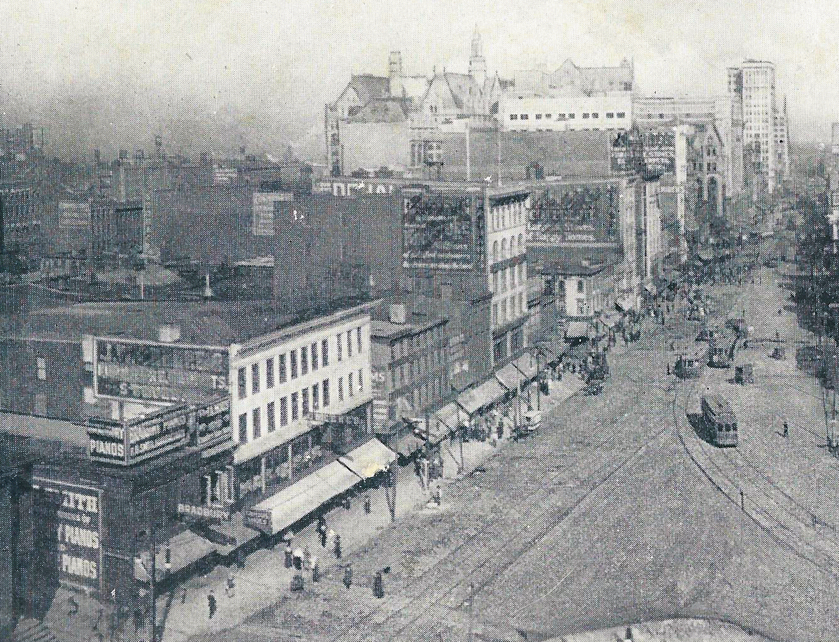 Market Street & Springfield Avenue to Broad Street
From "Newark, the City of Industry" Published by the Newark Board of Trade 1912

