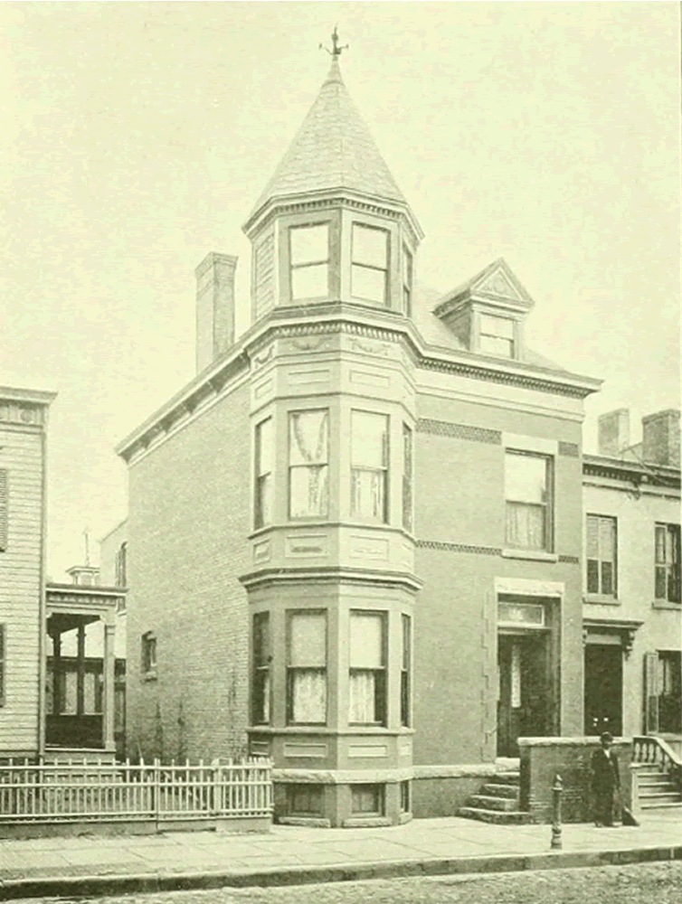 38 Chapel Street
Residence of F. W. Munn
From "Essex County, NJ, Illustrated 1897":
