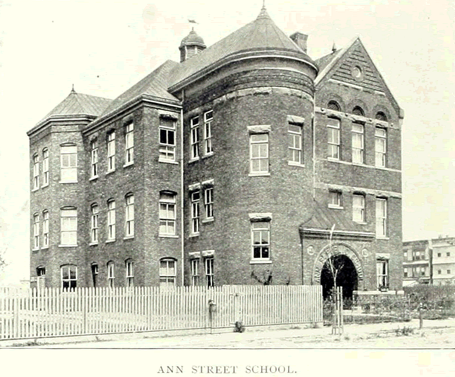40 Ann Street
Ann Street School
From: Essex County, NJ, Illustrated 1897
