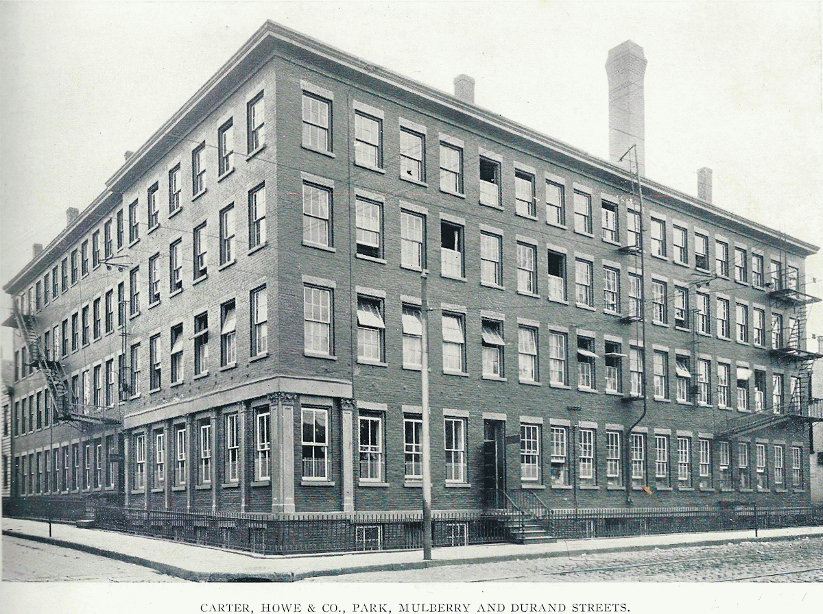 46 Mulberry Street
Carter, Howe & Company Jewelry
From "Newark - The City of Industry" Published 1912
