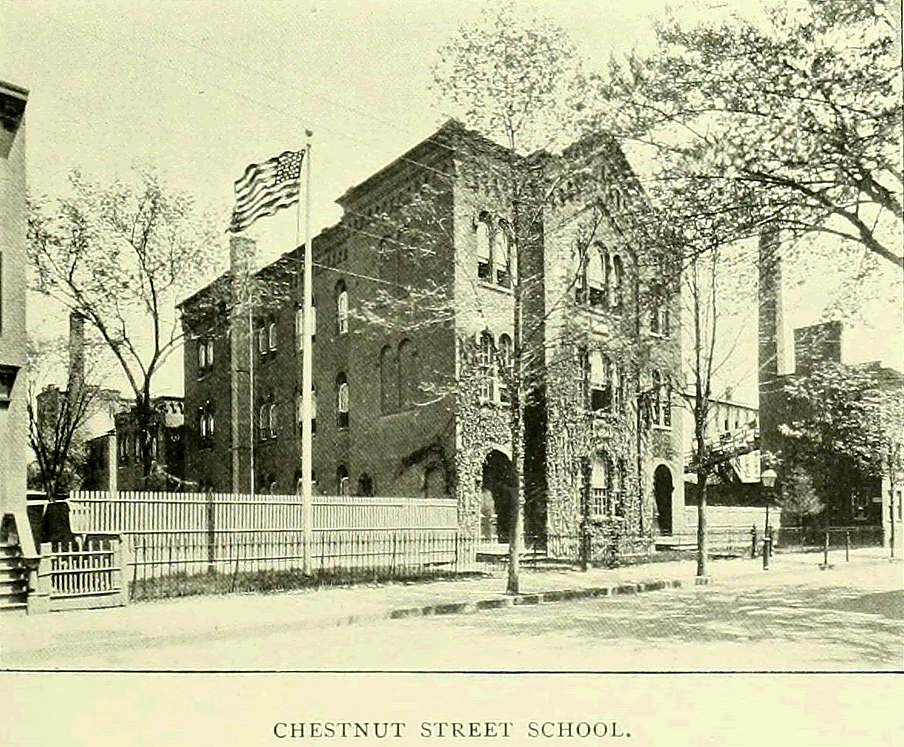 48 Chestnut Street
Chestnut Street School
From: Essex County, NJ, Illustrated 1897

