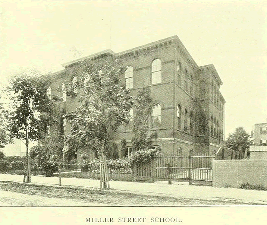 49 Miller Street
Miller Street School
From: Essex County, NJ, Illustrated 1897
