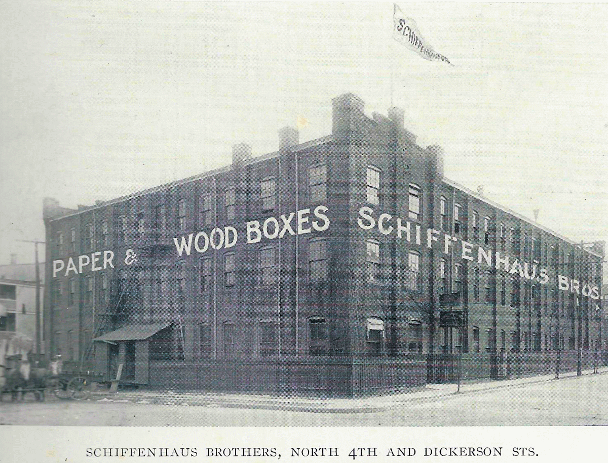 49 North Fourth Street
Schiffenhaus Brothers - Paper & Wood Boxes
From "Newark - The City of Industry" Published 1912
