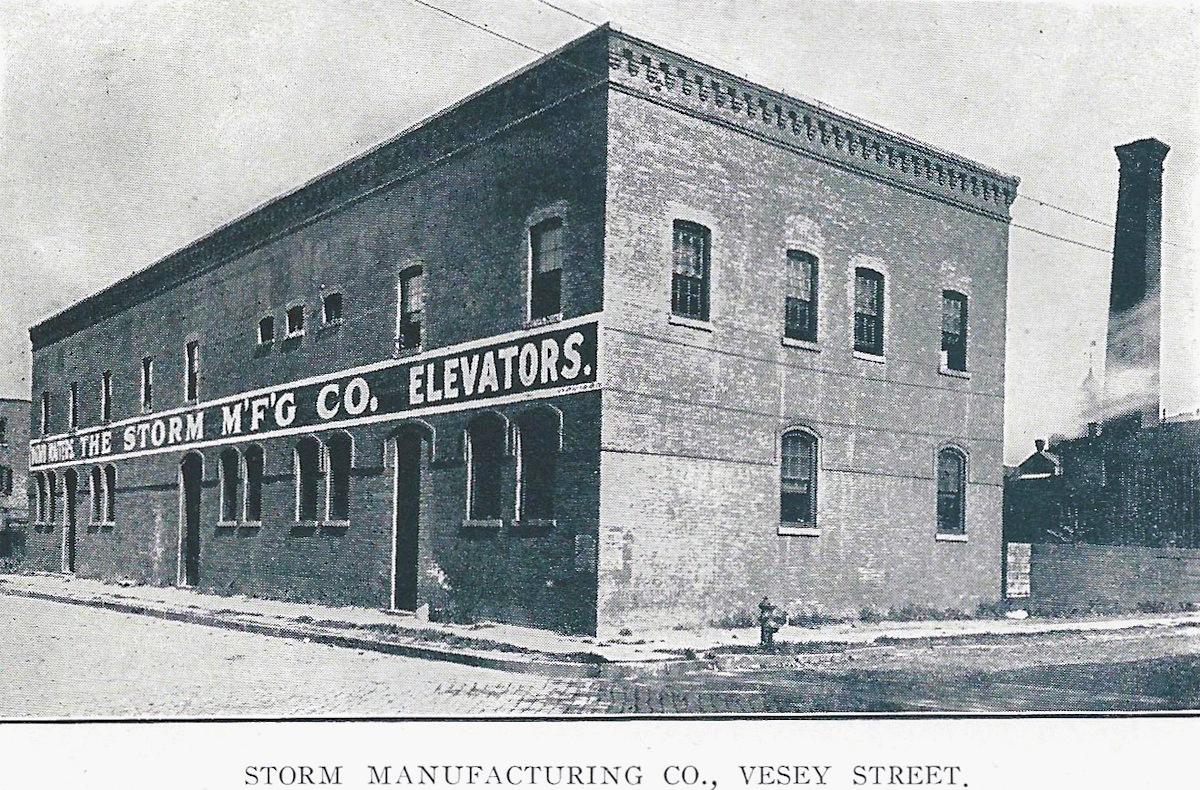 50 Vesey Street
Storm Manufacturing Company - Dumb Waiters
From "Newark - The City of Industry" Published 1912
