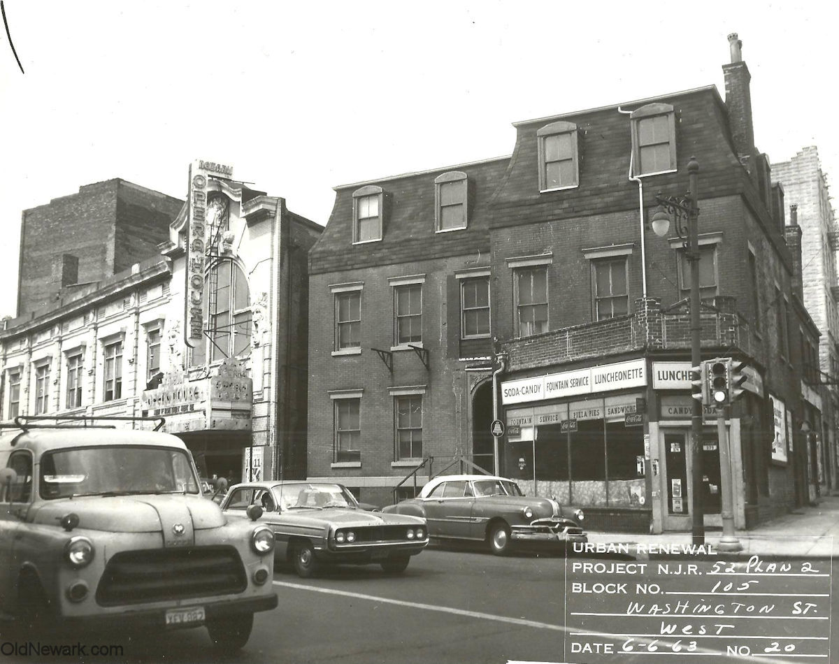 Court & Washington Streets (sw corner)
June 6, 1963
Urban Renewal Project N.J.R. 52 Plan 2
