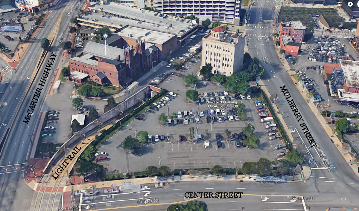 Center Street & Mulberry Street
Showing the realignment of Mulberry Street
2016
