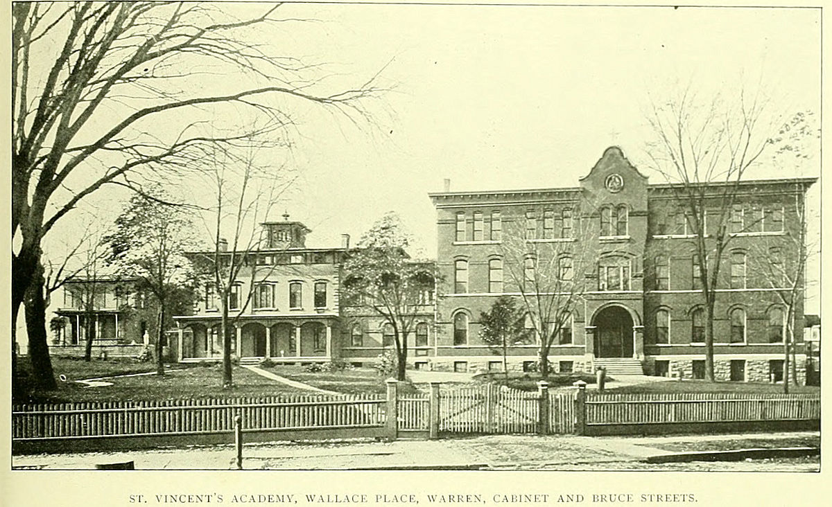 Wallace Place between Bruce & Hudson Streets
Photo from Essex County Illustrated 1897
