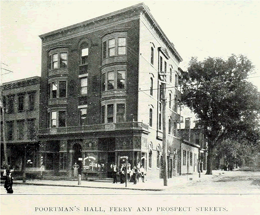 71 Ferry Street
Poortman's Hall
From "Essex County, NJ, Illustrated 1897":
