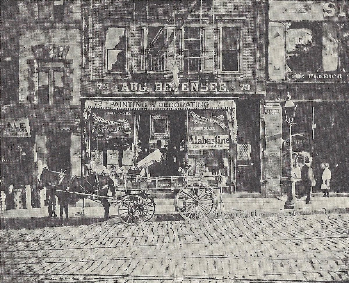 73 Springfield Avenue
~1908
August Bevensee Painting
