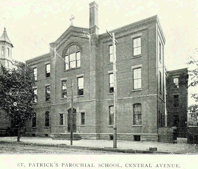 74 Central Avenue
St. Patrick's Parochial School
From: Essex County, NJ, Illustrated 1897
