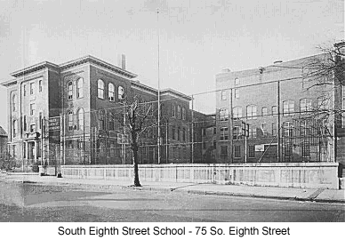 75 South Eighth Street
South Eighth Street School
1940's
Photo from Donald Kennedy
