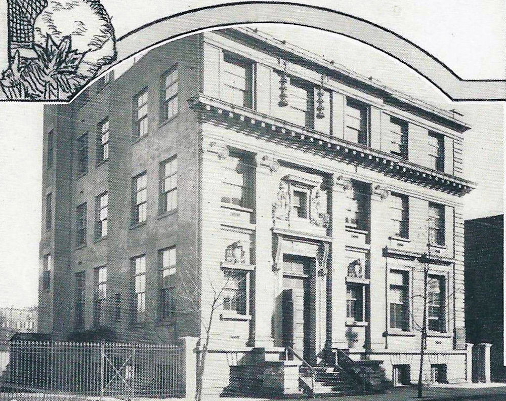 77 Central Avenue
Newark Eye & Ear Infirmary
From "Newark, the City of Industry" Published by the Newark Board of Trade 1912
