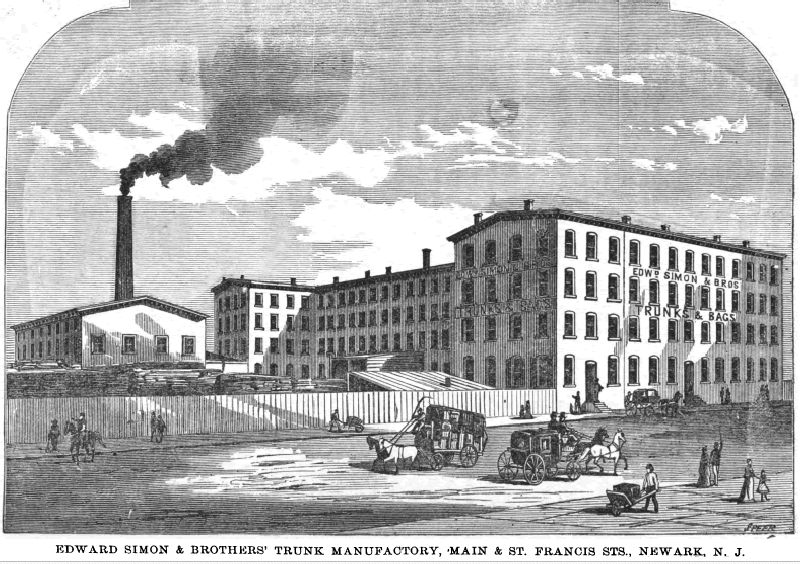 St. Francis & Main Streets
From “Industrial Interests of Newark” 1874
