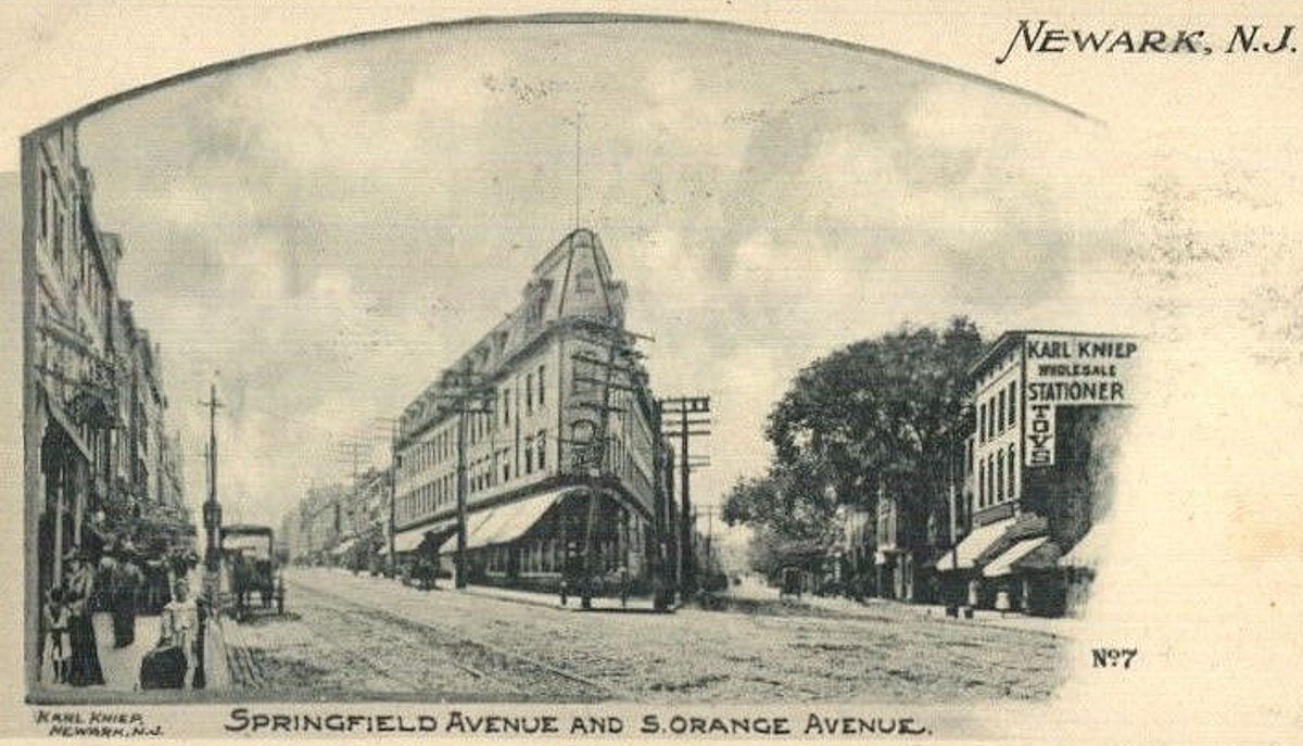 Springfield Avenue & South Orange Avenue
Postcard
