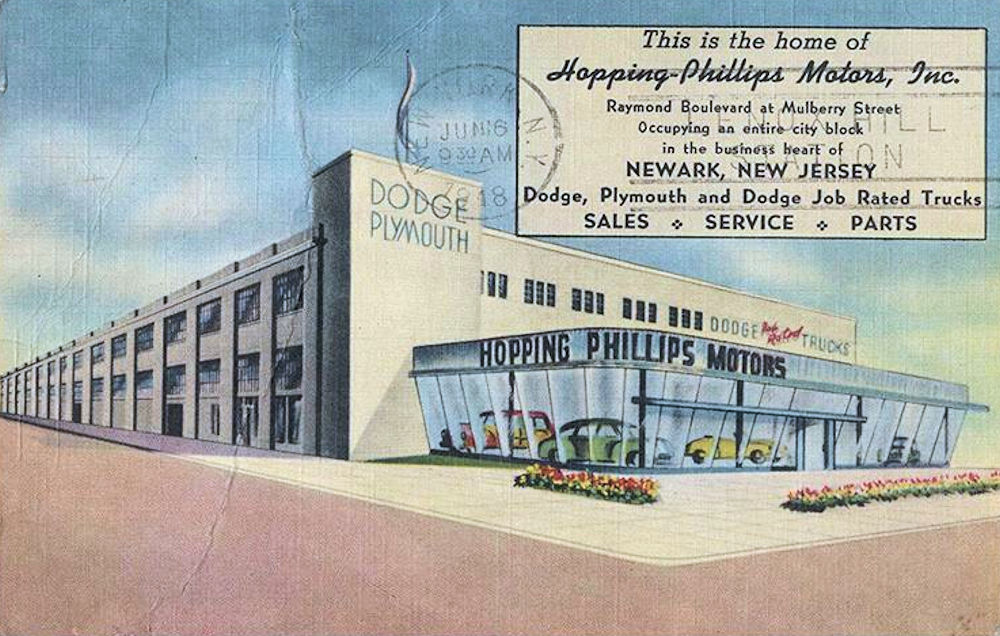 Mulberry Street & Raymond Blvd
1948
Postcard
