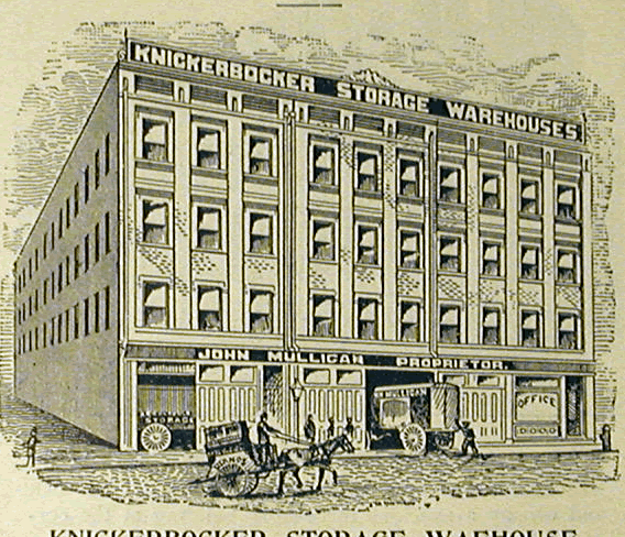 96 - 106 Arlington Street
Kinckerbocker Storage Warehouse
From "Newark - New Jersey's Greatest Manufacturing Centre, Illustrated" Published 1894 by The Consolidated Illustrating Co.
