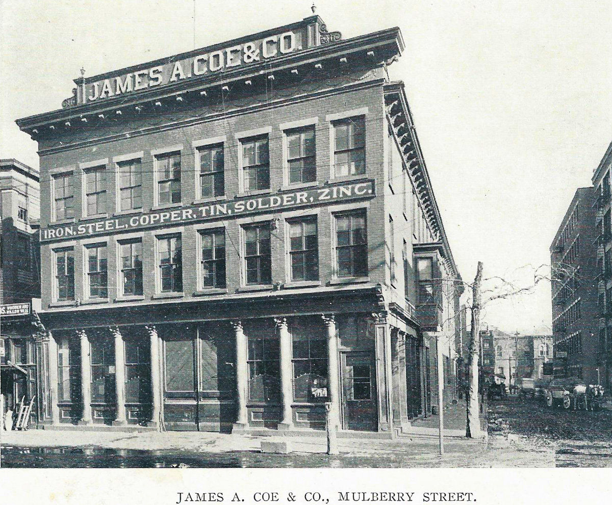 106 Mulberry Street
James A. Coe & Co.
