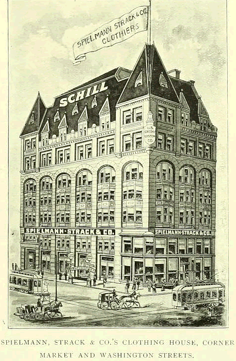 111 Market Street
Spielmann, Strack & Co.
From "Essex County, NJ, Illustrated 1897":

