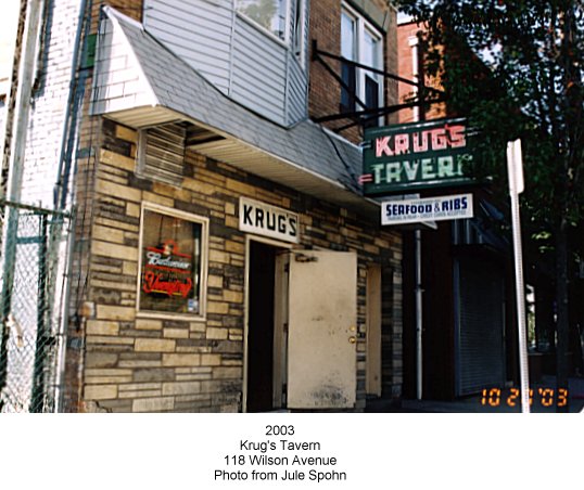 118 Wilson Avenue
Krug's Tavern
