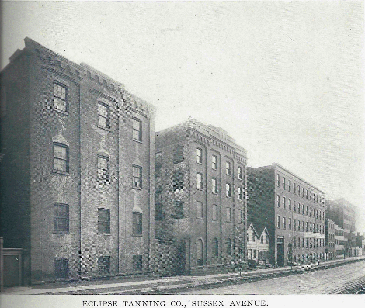 119 Sussex Avenue
Eclipse Tanning Co.
From "Newark - The City of Industry" Published 1912
