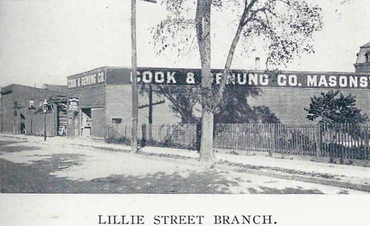 132 Lillie Street
Cook & Genung Company Mason's Materials
From "Newark - The City of Industry" Published 1912

