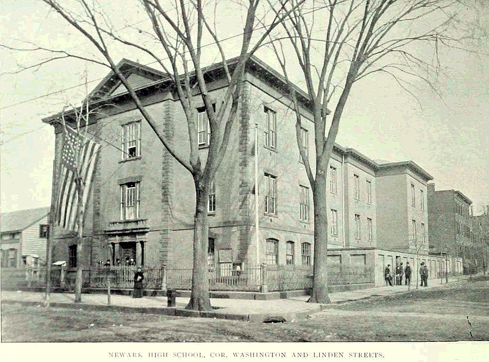 133 Washington Street
Newark High School
From: Essex County, NJ, Illustrated 1897
