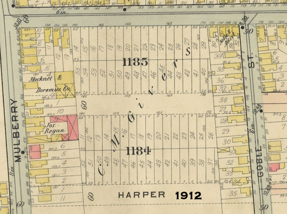 140 Thomas Street
1912 Map
