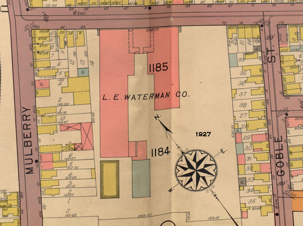 140 Thomas Street
1927 Map
