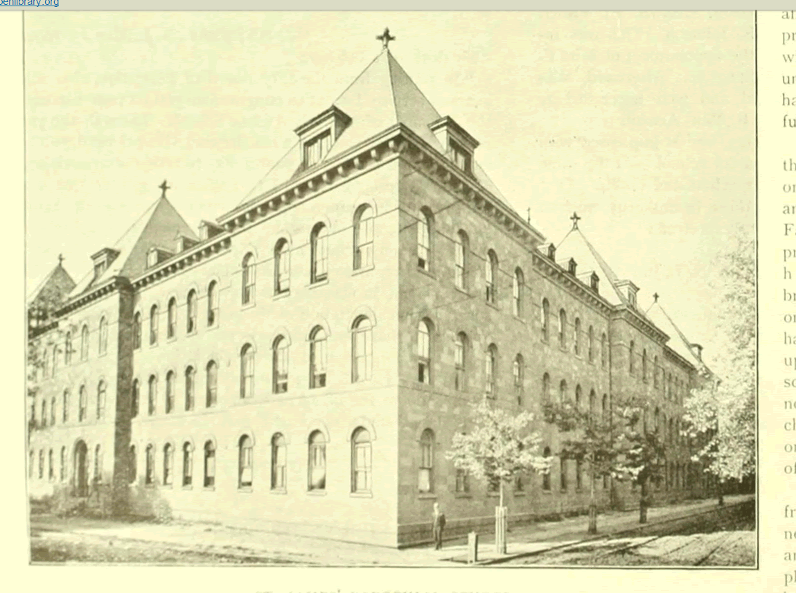 143 Madison Street
St. James School
From: Essex County, NJ, Illustrated 1897
