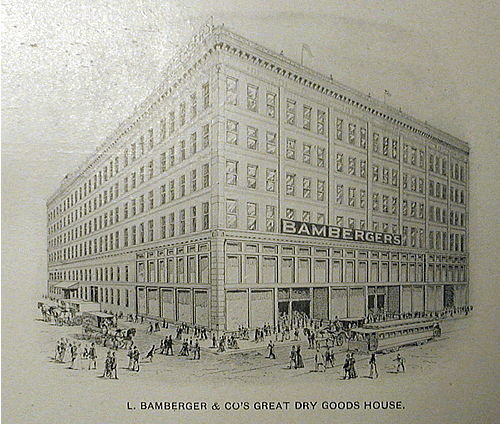 147 Market Street
Bamberger's Dry Goods - 1901
