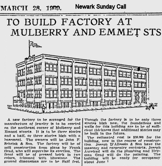Emmett Street & Mulberry Street
1909
