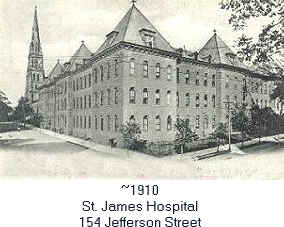 154 Jefferson Street
St. James Hospital
