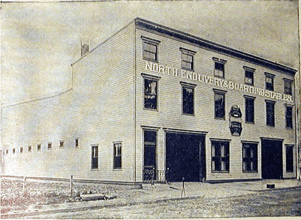 162 Broad Street
North End Livery and Boarding Stables
From "Newark - New Jersey's Greatest Manufacturing Centre, Illustrated" Published 1894 by The Consolidated Illustrating Co.
