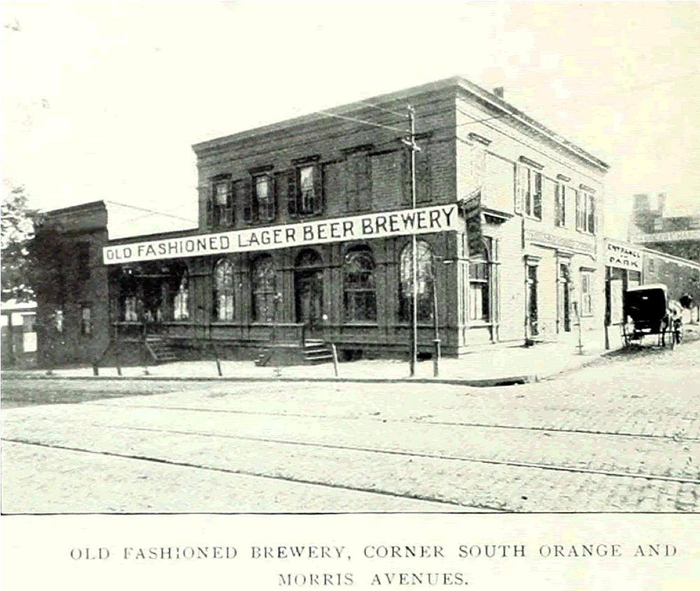 194 - 202 South Orange Avenue
Birkenhauer & Bauman Brewery
From "Essex County, NJ, Illustrated 1897":
