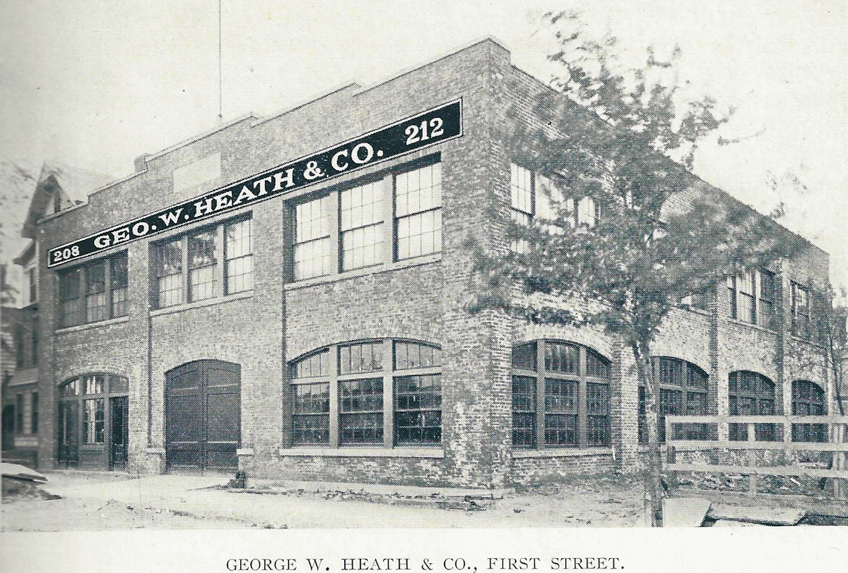 208 First Street
George W. Heath & Company - Pens
From "Newark - The City of Industry" Published 1912
