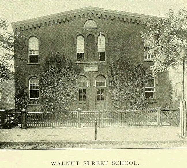 213 Walnut Street
Walnut Street School
From: Essex County, NJ, Illustrated 1897
