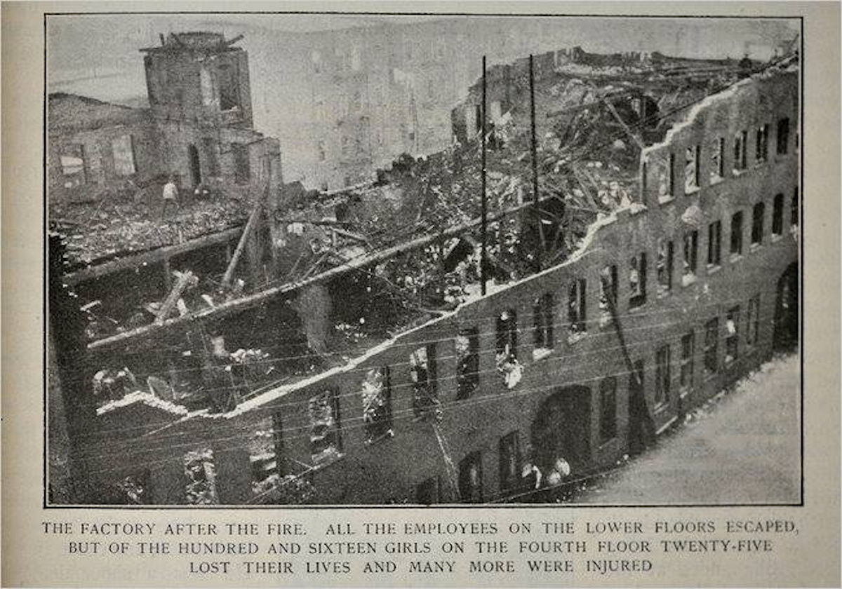 224 High Street
Aftermath of the 1910 Newark Factory Fire
