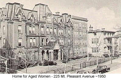 225 Mount Pleasant Avenue
Home for Aged Women ~1950
