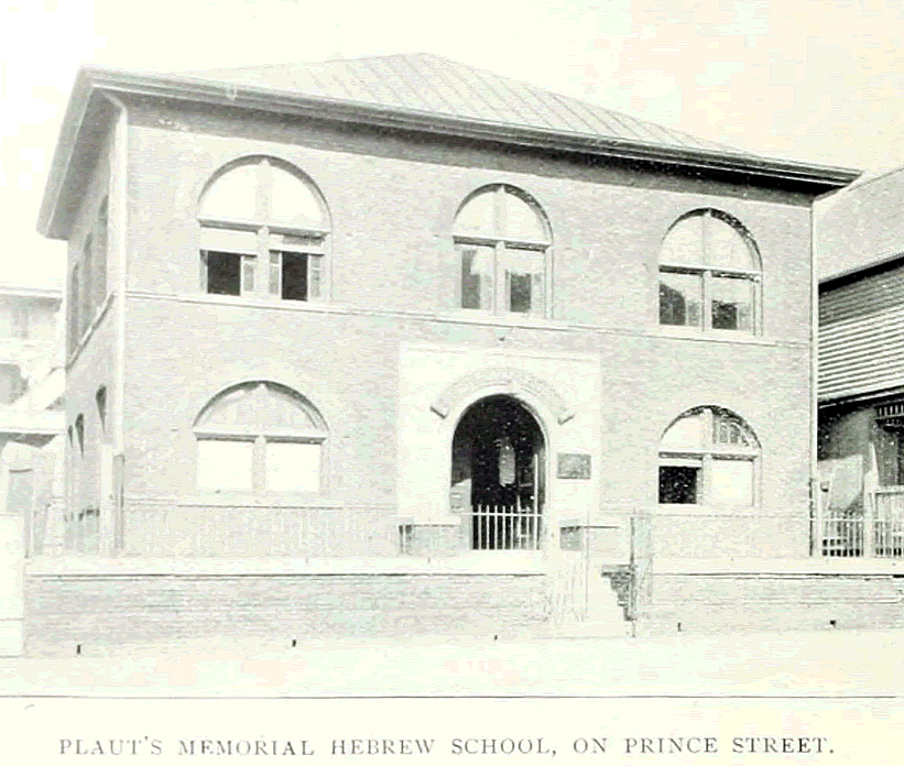 225 Prince Street
Plaut's Memorial Hebrew school
From: Essex County, NJ, Illustrated 1897

