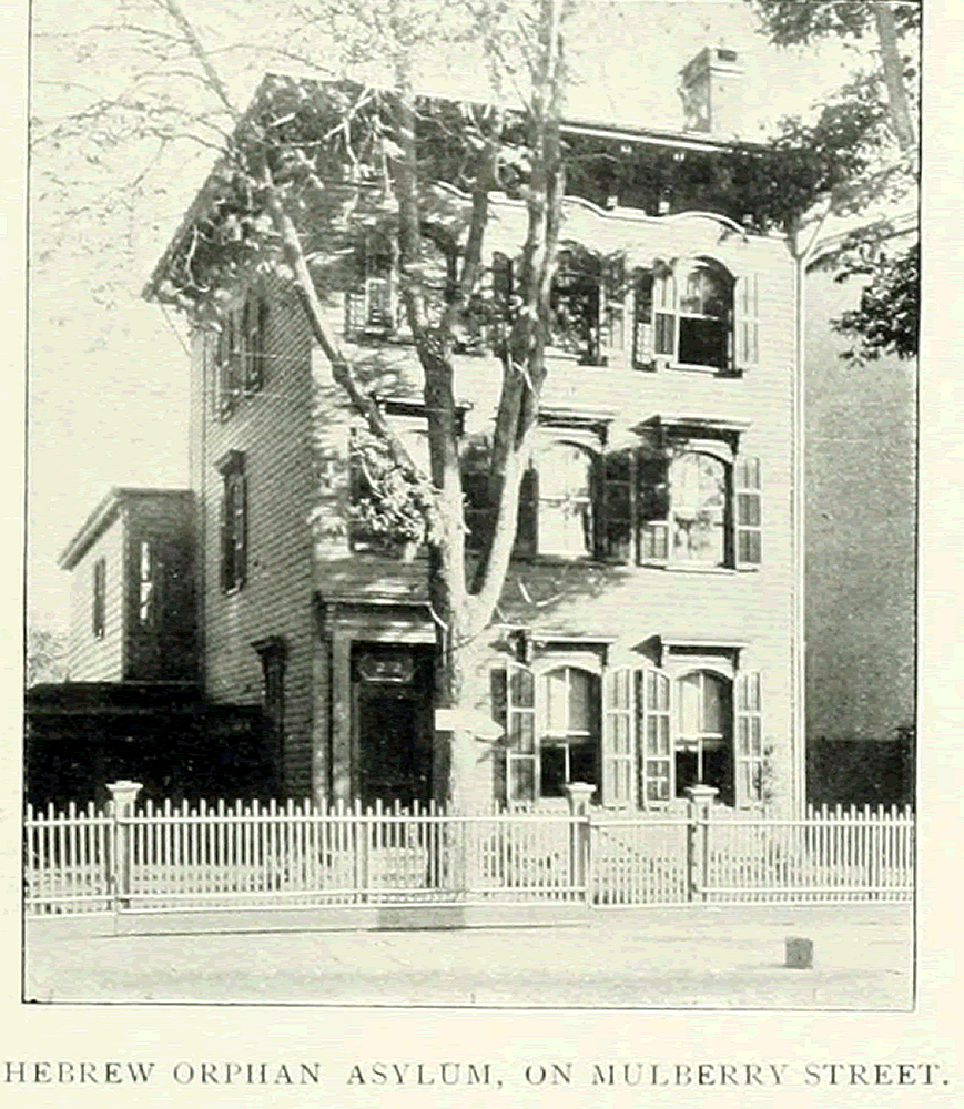 232 Mulberry Street
Hebrew Orphan Asylum
From "Essex County, NJ, Illustrated 1897":
