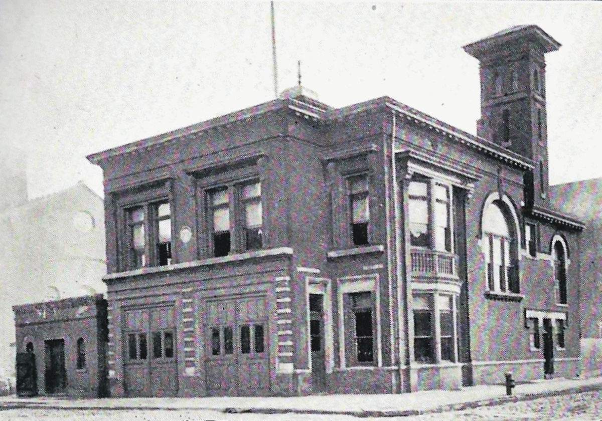 238 McWhorter Street corner Vesey Street
Engine Co. #14
From "Newark, the City of Industry" Published by the Newark Board of Trade 1912
